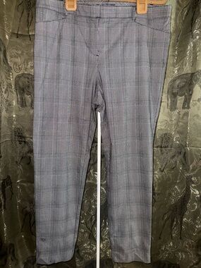 Van Heusen Gray Plaid Trousers